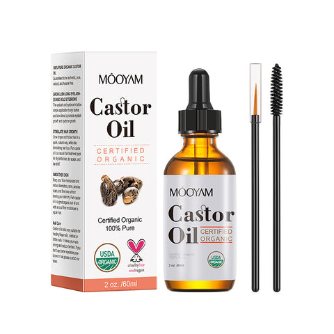 Castor Oil for Skin, Hair & Eyebrow Care