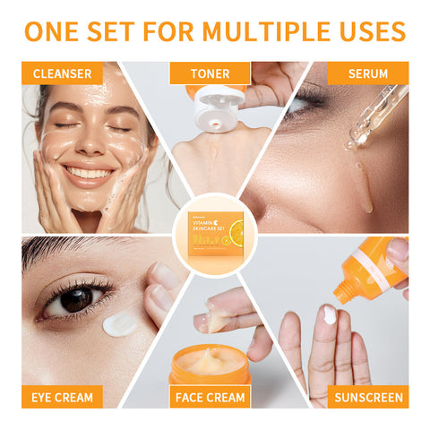 Vitamin C Skin Care Set Facial Care