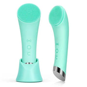 Electric Silicone Facial Brush with Vibration & Heating